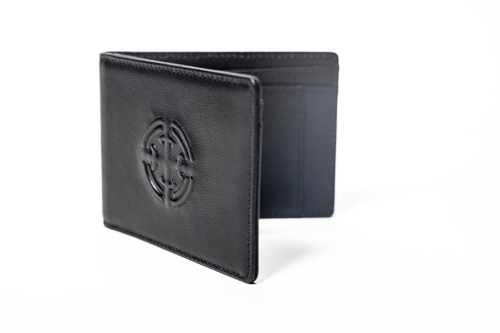 Leather Emblem Wallet
