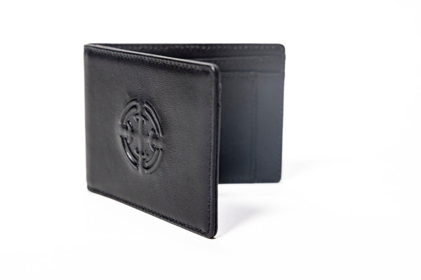 Leather Emblem Wallet