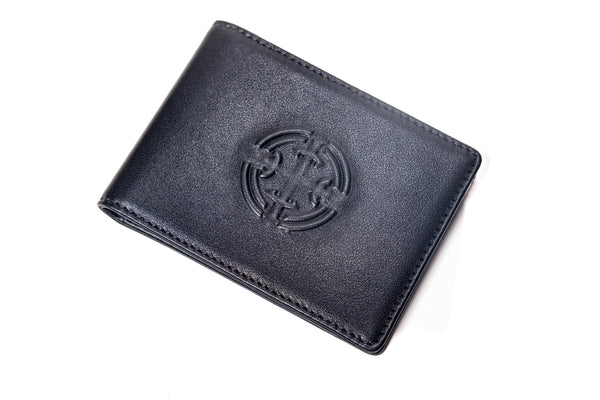 Leather Emblem Wallet
