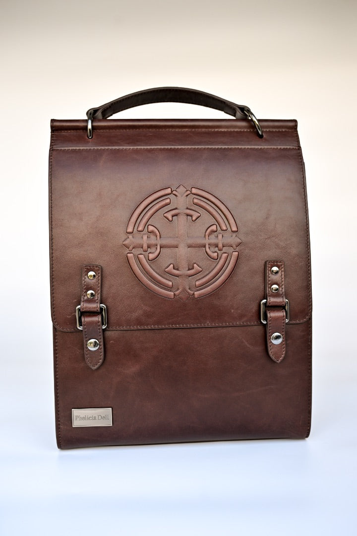 Executive Leather Backpack