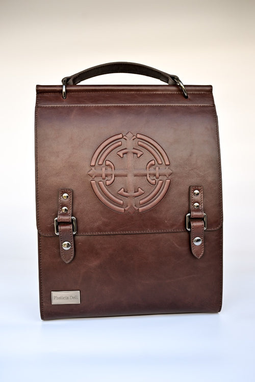Executive Leather Backpack
