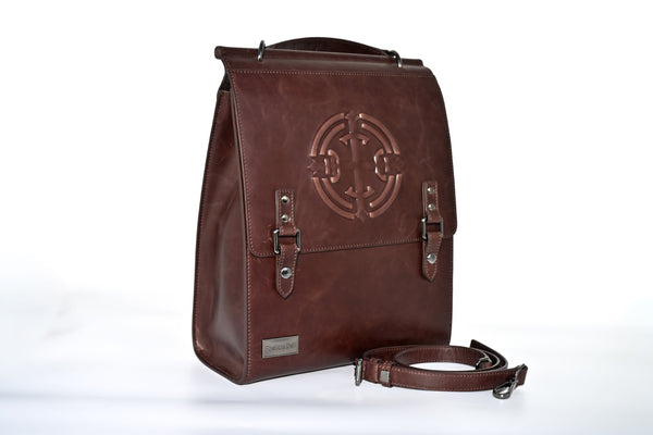 Executive Leather Backpack
