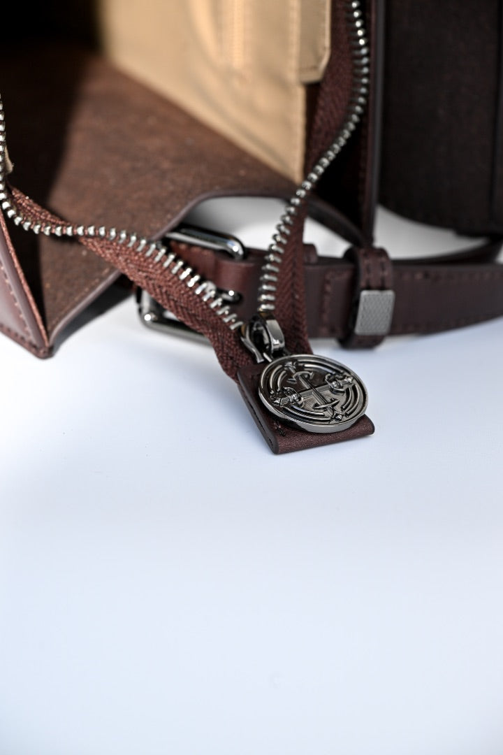 Executive Leather Backpack