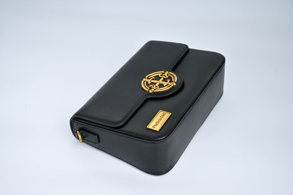 Signature Black Emblem Crossbody