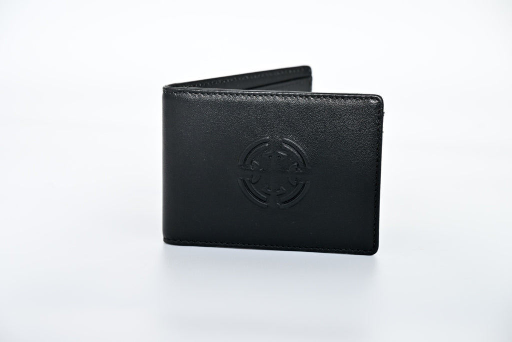 Leather Emblem Wallet