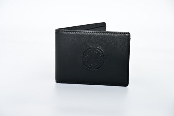 Leather Emblem Wallet